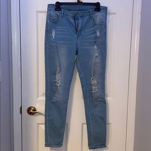 Shein Skinny ripped jeans